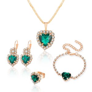 sku8752 love green 4 piece set