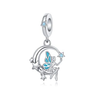 OTC1025 - Fairy Sitting on the Moon Pendant