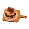 Wholesale Miniature food toy cake tray knife and fork model Doll Accessories