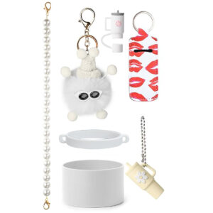 White-pearl chain / 7-piece set (excluding cups)