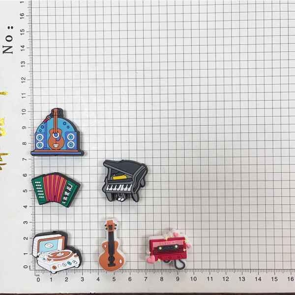 Wholesale Random 100pcs DIY Personalized Creative Teacher Student Music Focal Beads