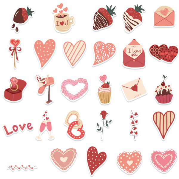 O1CN01Nfm6Xr281t2Bv0U7N_2206548847873-0-cib Wholesale Cartoon Valentine's Day Love Stickers