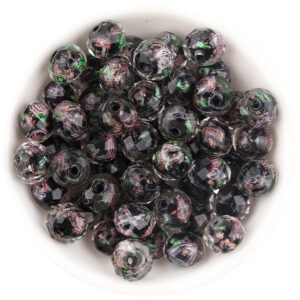Black / The diameter is about 10mm, the thickness is about 7.6mm, and the aperture is about 1.8mm.