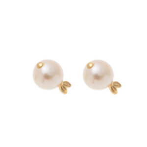 Gold fish earrings