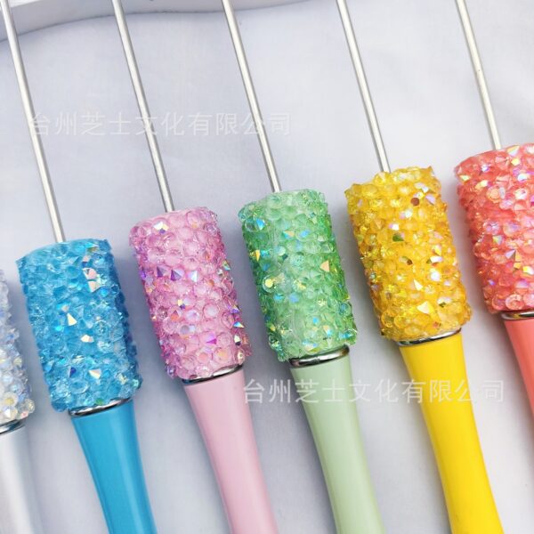 Wholesale DIY Jelly Indiscriminate Diamond Beaded Pen