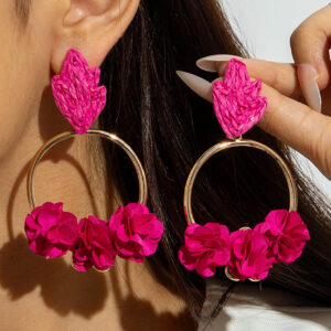 31715-ear-rose red-EP