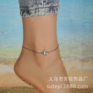 Gold anklet