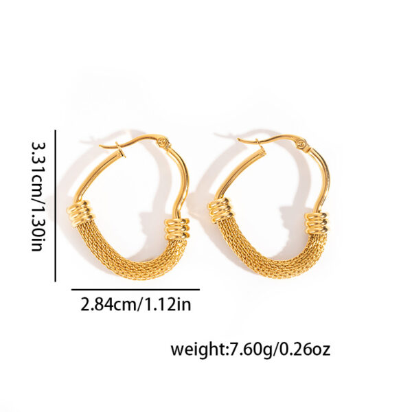 O1CN01NmNRSS1P9XBLcoD3z_2218506891798-0-cib Wholesale stainless steel earrings gold plating high-quality earrings