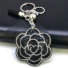 Wholesale Figure Plum Blossom Diamond Keychain