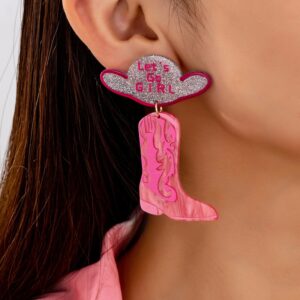 O1CN01NoVjJI2F775ql8T5W_2217900038832-0-cib Wholesale Western Cowboy Acrylic Earrings