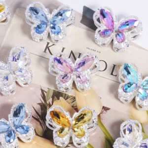Wholesale Colorful rhinestone bow
