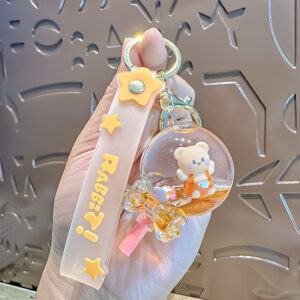 Strap bear-orange lollipop