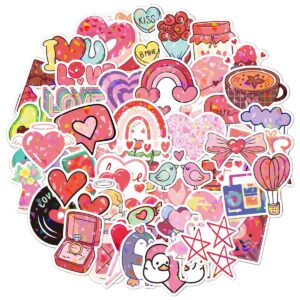 Q24-love sticker 50a-holographic style