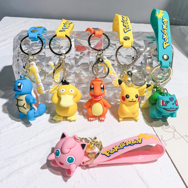 O1CN01NvP0ri2ISaQC6iW4y_2215077209285-0-cib Wholesale Cartoon Creative Silicone Keychain Pendant OLY Exclusive