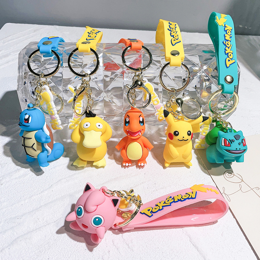Wholesale Cartoon Creative Silicone Keychain Pendant OLY Exclusive