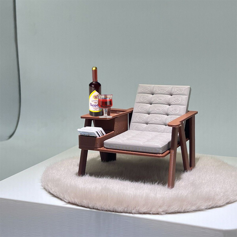 Wholesale Model Chair Wine Bottle Red Wine Doll Aessories
