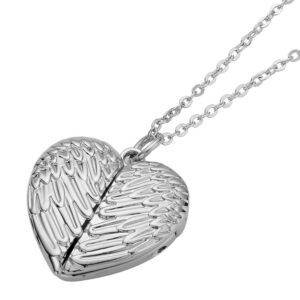 Angel wings necklace silver necklace sx20016-sr