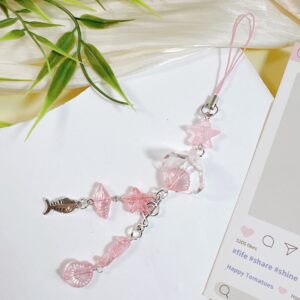 25a36 marine life wind chime [pink]