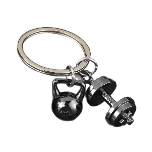 O1CN01O0WHQX2KP2hu0lGfH_2213263739548-0-cib Wholesale Sports equipment metal weightlifting dumbbell keychain