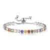 Wholesale Colorful Zircon Full Diamond Crystal Bracelet