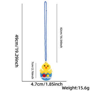 Chick Blue Egg / Easter Necklace