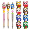 Wholesale Owl Series Creative Bead Jewelry Soft Rubber Beads