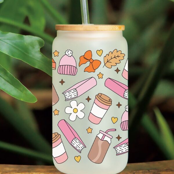 Wholesale UV Transfer Paste Glass Crystal Label Crystal Paste Special Paste for 16oz Glass C 23cmX11cm