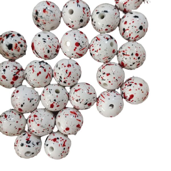 O1CN01O9c7ef1QErIKP1YhP_2201245431945-0-cib Wholesale 5pcs 20mm Acrylic Halloween Blood Drop Print Beads