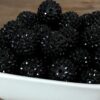 O1CN01OB5pAg1QErINVbAp4_2201245431945-0-cib Wholesale 5pcs 20MM Solid Color Black Rhinestone Beads Bubblegum Beads