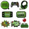 Wholesale Green cartoon game console embroidery DIY Patches