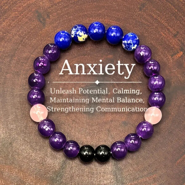 Wholesale Natural amethyst tiger's eye turquoise rose quartz lapis lazuli bracelet