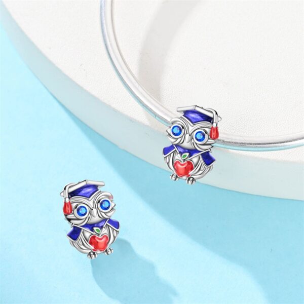 O1CN01OHV32L1VdCYoQJ1VL_2217588582675-0-cib Wholesale Graduation Season Owl Doctor Hat Charms