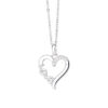 Wholesale Heart-Shaped Titanium Steel Necklace
