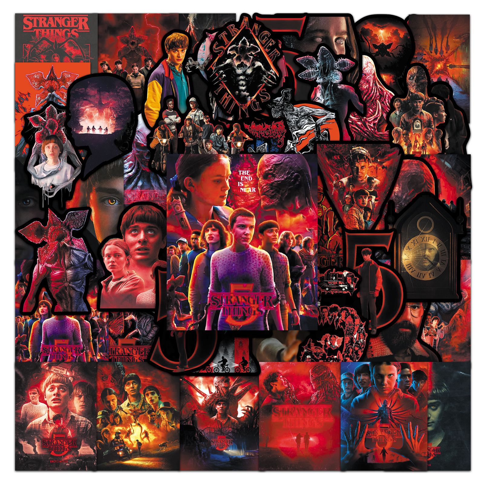 Wholesale Monster Horror Waterproof Vinyl Stickers