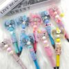 Wholesale Creative Crystal Bow Beaded DIY Finished Beaded Pen