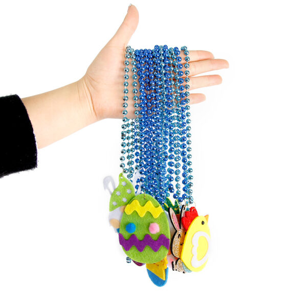 Wholesale Easter Necklace Children's Spring Rabbit Egg Necklaces