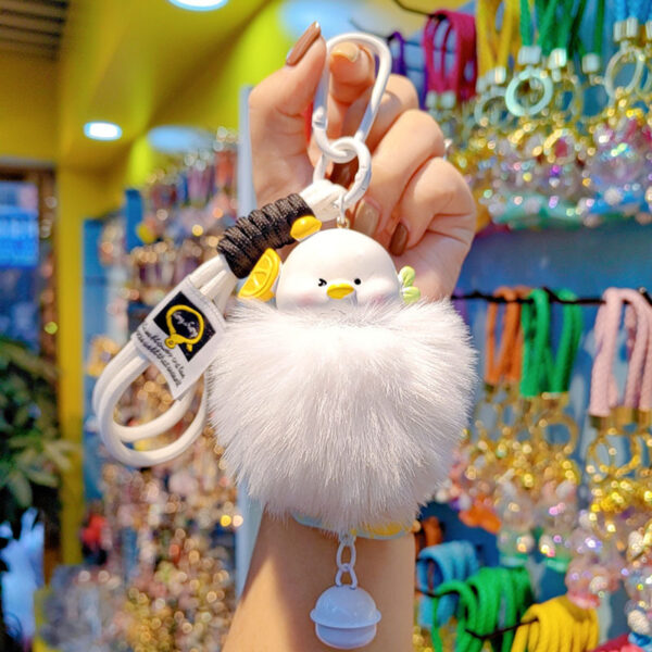 Wholesale Cute Fruit Animal Bell Keychain