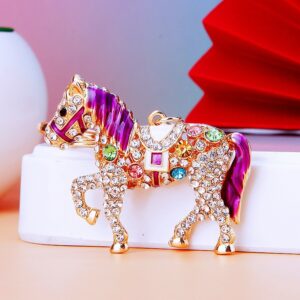 A771 full diamond pony purple / Single OPP bag packaging