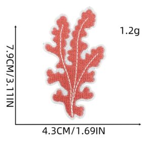 Coral cloth patch 13#