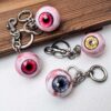 Wholesale Halloween Horror Simulation Devil's Eye Keychain