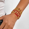 O1CN01OQ8OEK1bDS0Q1iZBJ_952103431-0-cib Wholesale Valentine's Day Creative Red Heart Crystal Bracelet Set