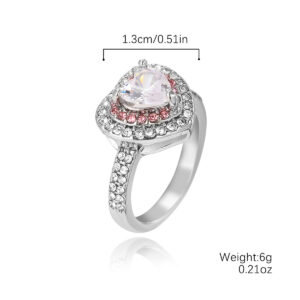 R2407-1 love zircon rhinestone / No. 10
