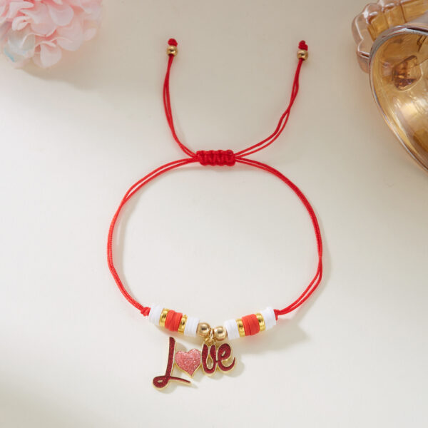 O1CN01OWLaVK1bDS0kVwe0o_952103431-0-cib Wholesale Valentine's Day woven love bracelet