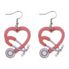 O1CN01OXZgn31ZzQHY82LNo_2214986983265-0-cib Wholesale Heart Hollow Pendant Earrings Wooden Double-Sided Jewelry
