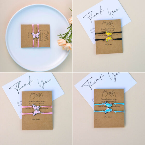 Wholesale bracelet magnetic bracelet multi-color optional hand-woven friendship bracelet