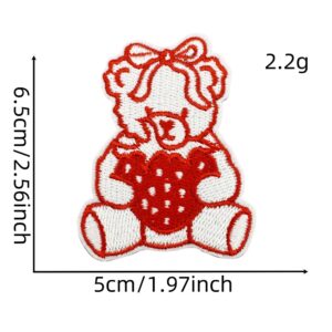 Cake cherry cloth sticker 7#