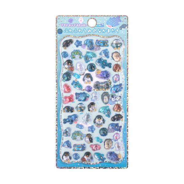 Wholesale Cute cartoon crystal relief 3D Stickers