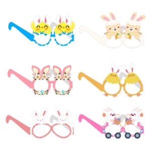 Easter glasses 4 models / Free size