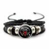 Wholesale Red Monster Time Stone Weaving Bracelet OLY Exclusive