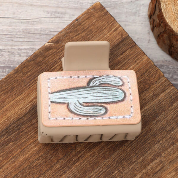 O1CN01Odd2OI1cwcX0o2m31_2217726053665-0-cib Wholesale Cactus Butterfly Flower Leather Hairpin Shark Clip Clamp AliExpress